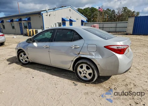 2014 Toyota Corolla L z USA, uszkodzony, nr VIN 2T1BURHE1EC020708